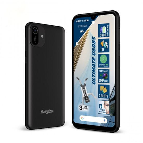 Energizer Energizer Ultimate U608S - Pametni telefon 2GB RAM 32GB 6,08" 4G Dual Sim EU (črna)