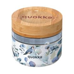 QUOKKA Quokka Deli Food Jar - steklena posoda za hrano / škatla za kosilo 500 ml (Blue Nature)