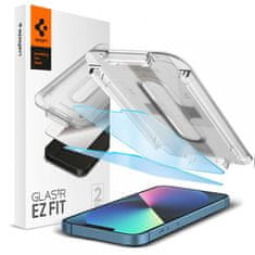 Spigen Spigen GLAS.TR EZ FIT Privacy 2-Pack - Szkło hartowane z filtrem światła niebieskiego do iPhone 14 / iPhone 13 Pro / iPhone 13 2 szt