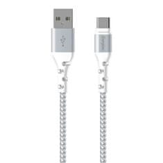 Energizer Energizer Ultimate - Povezovalni kabel USB-A na USB-C, 2 m (bel)