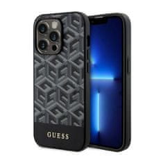 Guess Ohišje Guess GCube Stripes MagSafe - iPhone 14 Pro (črno)