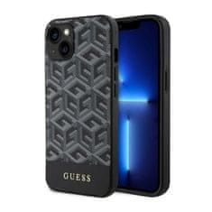 Guess Guess GCube Stripes MagSafe - ohišje za iPhone 14 (črno)