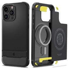 Spigen Spigen Rugged Armor MagSafe - ohišje za iPhone 15 Pro (mat črno)