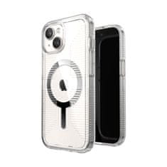 Speck Speck Gemshell Grip + MagSafe - ohišje za iPhone 15 / iPhone 14 / iPhone 13 (prozorno / kromirano)