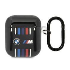 NEW BMW Več barvnih linij - etui za AirPods 1/2 gen (črn)