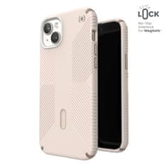 Speck Speck Presidio2 Grip ClickLock & Magsafe - ohišje za iPhone 15 Plus / iPhone 14 Plus (beljena kost / zlata dediščina / lešnikova rjava)