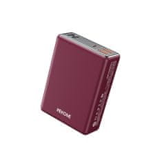 Wekome WEKOME WP-27 Tint Series - Power banka 10000 mAh Super hitro polnjenje USB-C PD 20W + 2x USB-A QC3.0 22,5W (rdeča)