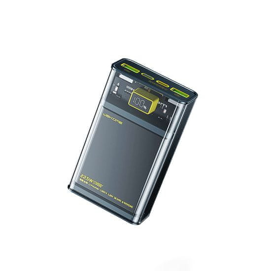 Wekome WEKOME WP-321 Vanguard Series - Power bank 20000 mAh Super Charging PD 20W + QC 22,5W (črna / prozorna)