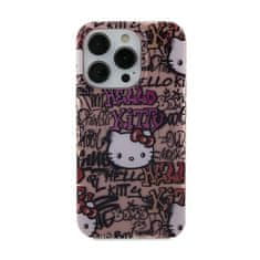 HELLO KITTY Hello Kitty IML Tags Graffiti - etui za iPhone 15 (roza)