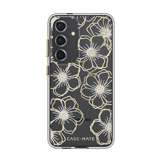 case-mate Ohišje Case-Mate Floral Gems - Ohišje za Samsung Galaxy S24 (zlato)