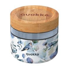 QUOKKA Quokka Deli Food Jar - Steklena posoda za hrano / škatla za kosilo 820 ml (Blue Nature)