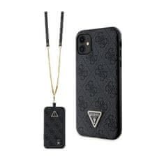 Guess Guess Crossbody 4G Metal Logo - etui za iPhone 11 (črn)