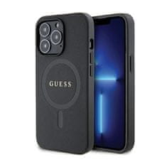 Guess Ohišje Guess Saffiano MagSafe - iPhone 13 Pro Max (črno)