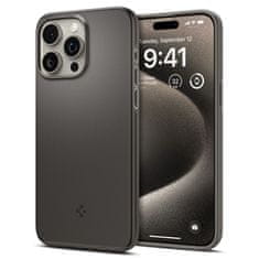 Spigen Spigen Thin Fit - Etui do iPhone 15 Pro Max (Gunmetal)