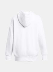 Under Armour Pulover Essential Flc OS Hoodie-WHT M