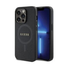 Guess Guess Saffiano MagSafe - Ohišje za iPhone 14 Pro (črno)