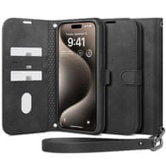 Spigen Spigen Wallet S Pro - Etui do iPhone 15 Pro (Czarny)