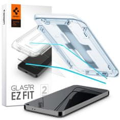 Spigen Spigen GLAS.TR EZ FIT 2-Pack - Kaljeno steklo za Samsung Galaxy S24 (2 kosa)