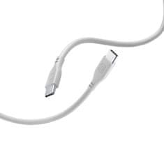 CellularLine Cellularline Soft Cable - Kabel USB-C z USB-C 1,2 m (siv)