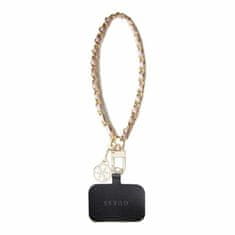 Guess Guess Univerzalni trak za roko Saffiano veriga 4G Charm - Univerzalni trak za telefon (Roza)