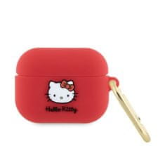 HELLO KITTY Hello Kitty silikonska 3D glava mačke - etui za AirPods Pro (fuksija)