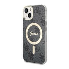 Guess Guess 4G MagSafe - Ohišje za iPhone 14 (črno)