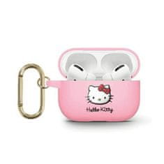 HELLO KITTY Hello Kitty Silikonski 3D Kitty Head - etui za AirPods 3 (roza)