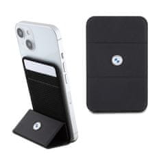 NEW BMW denarnica Cardslot Stand MagSafe Signature Collection - Magnetna denarnica s stojalom (črna)
