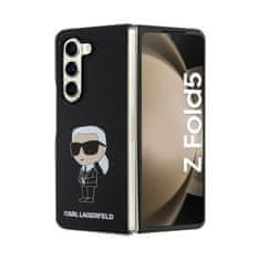 Karl Lagerfeld Karl Lagerfeld Silikon Ikonik - Ohišje za Samsung Z Fold 5 (črno)