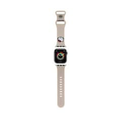 HELLO KITTY Hello Kitty Silikonski trak za Apple Watch 38/40/41 mm (bež)