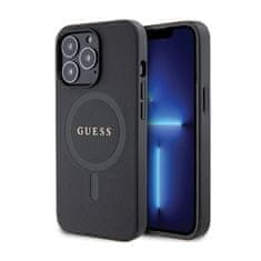 Guess Guess Saffiano MagSafe - Ohišje za iPhone 13 Pro (črno)