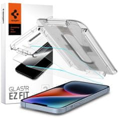 Spigen Spigen GLAS.TR EZ FIT 2-Pack - Kaljeno steklo za iPhone 14 / iPhone 13 Pro / iPhone 13 2 kosa