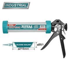 Total Aluminijasta pištola za tesnjenje ALU 230 mm / INDUSTRIAL (THT20109)