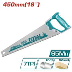 Total Ročna žaga, lisičji rep 450mm (THT55450)