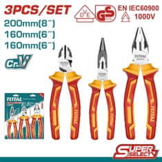 Total 3 -delni set izolirane klešče, serija INDUSTRIAL (THT2K0302)