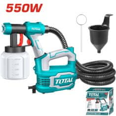 Total HVLP razpršilna pištola 550W, serija INDUSTRIAL (TT5006)