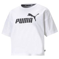 Puma Majice bela M Ess Cropped Logo