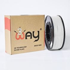 3WAY ABS Pro Filament 1,75 mm Bela 1 kg