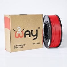 3WAY ABS Pro Filament 1,75 mm Rdeča 1 kg