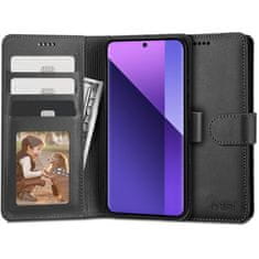 Tech-protect Wallet knjižni ovitek za Xiaomi Redmi Note 13 Pro Plus 5G, črna