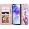 Wallet knjižni ovitek za Samsung Galaxy A55 5G, marble