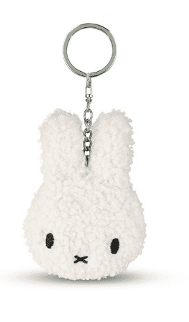 Bon Ton Toys Miffy Tiny Teddy zajček obesek za ključe, krema (786)