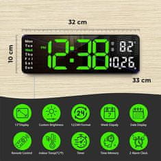 Cool Mango Walltime - velika LED ura - digitalna ura, stenska LED ura, prevelika ura