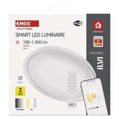 Emos Pametno LED svetilo GoSmart, vgradno, okroglo, 30W, CCŤ, z možnostjo zatemnitve, WiFi