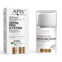 Boxman APIS DEPIQ PRO SYSTEM Depigmentirajoča nočna krema-maska z α-arbutinom 1 %, 50 ml