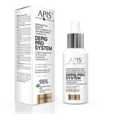 Boxman APIS DEPIQ PRO SYSTEM Depigmentacijska pomoč z α-arbutinom 1 % in posvetlitvenim kompleksom 1 % 30 ml