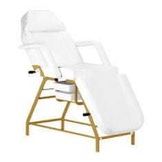 Boxman Kozmetični stol 557G s kivetami zlata bela