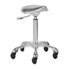 Boxman Gabbiano Fine Silver Roll Speed Stool