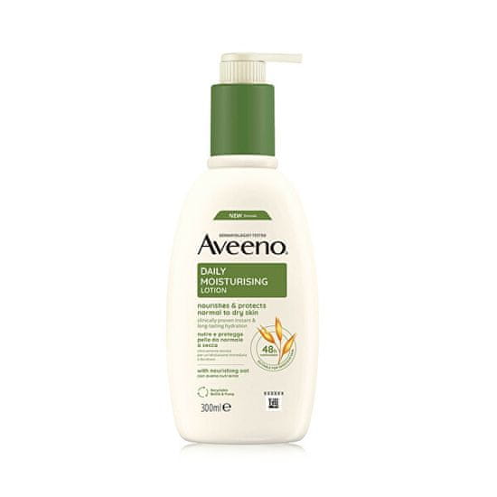 Aveeno Losjon za telo brez parfuma Daily Moisturizing (Lotion) 300 ml