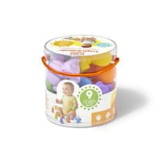 Tommee Tippee BRIGHT STARTS Komplet 9 živali za igrače TropicAnimals, 3m+